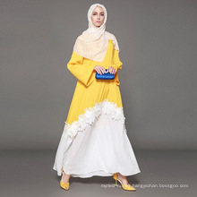 Propietario diseñador marca OEM fabricante de la etiqueta de las mujeres ropa islámica personalizada dubai disfraces abaya